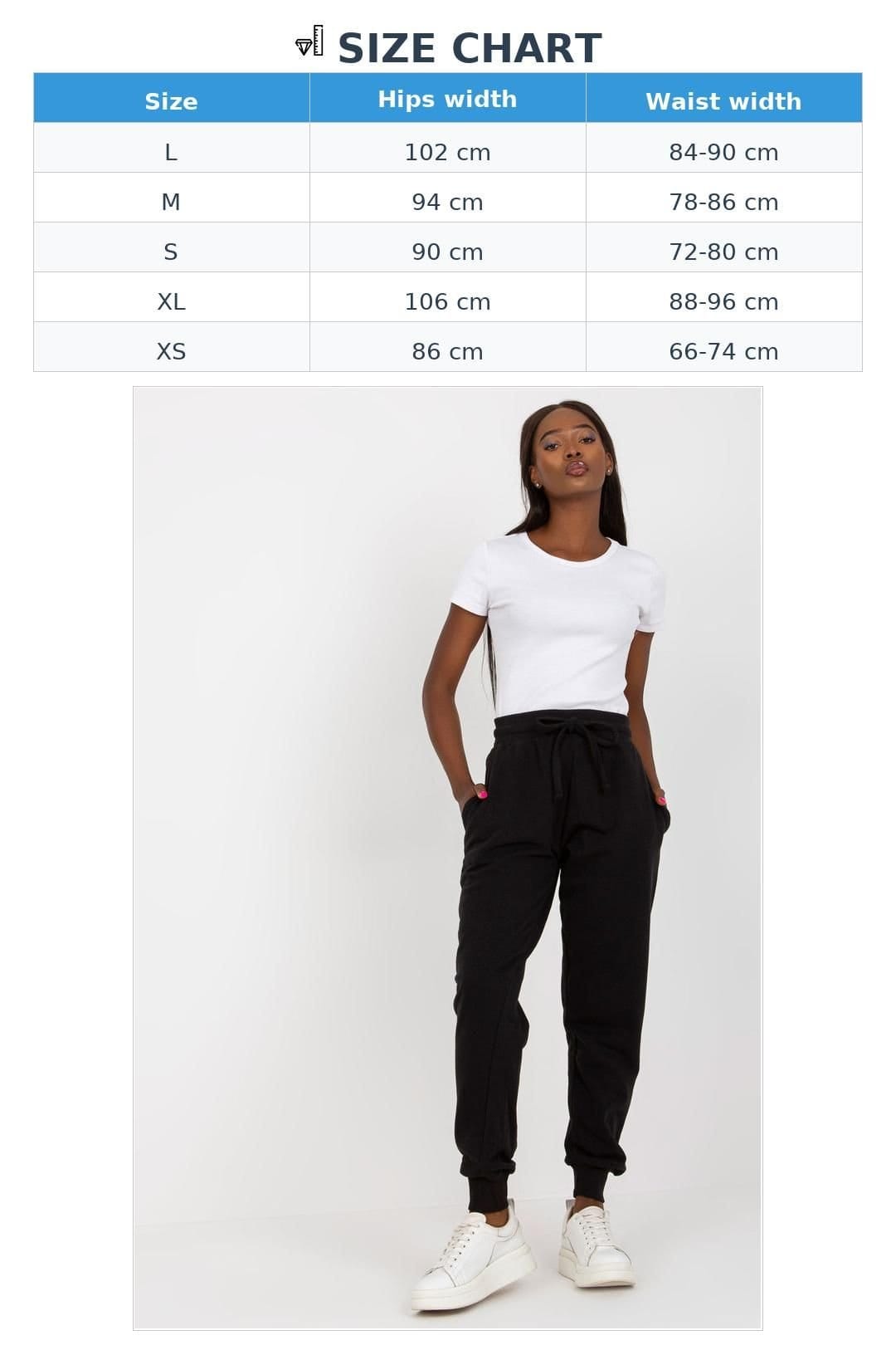 Love Lace Love Lace Women's High Waist Tie Sweatpants with Elastic Waist in Black - 4