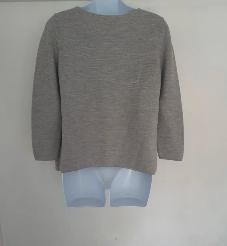 COS COS 100% wool double pocket oversized knit jumper size M medium
