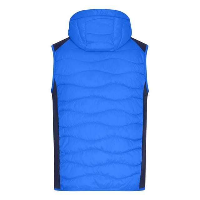 James and Nicholson James and Nicholson Men's Plain Gilet in Dark Blue - 2