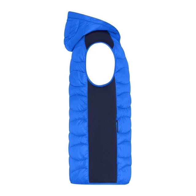 James and Nicholson James and Nicholson Men's Plain Gilet in Dark Blue - 3