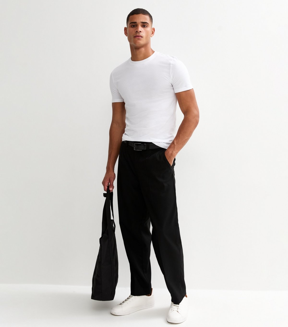 New Look Men's Pack of 2 Multicolour Muscle Fit T-Shirt New Look - 3