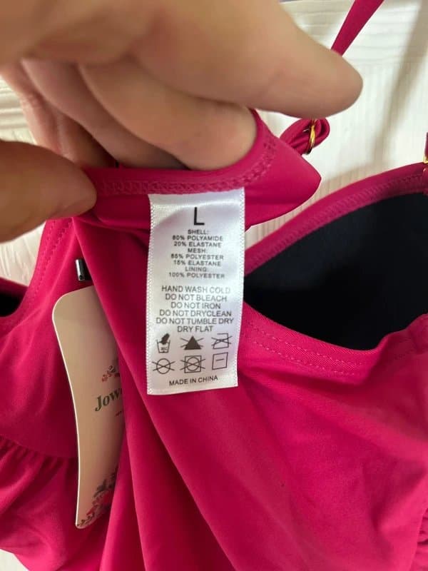joweechy Brand New Joweechy Hot Pink Ruched One-Piece Swimsuit - Size L (BNWT)
