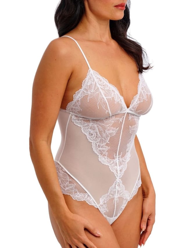 Wacoal Wacoal Women's Vivid Attraction Body in White - 3