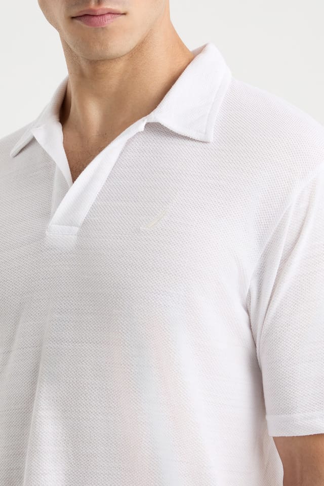 Nautica Nautica Men's Valen Polo Shirt in Off-White - 3