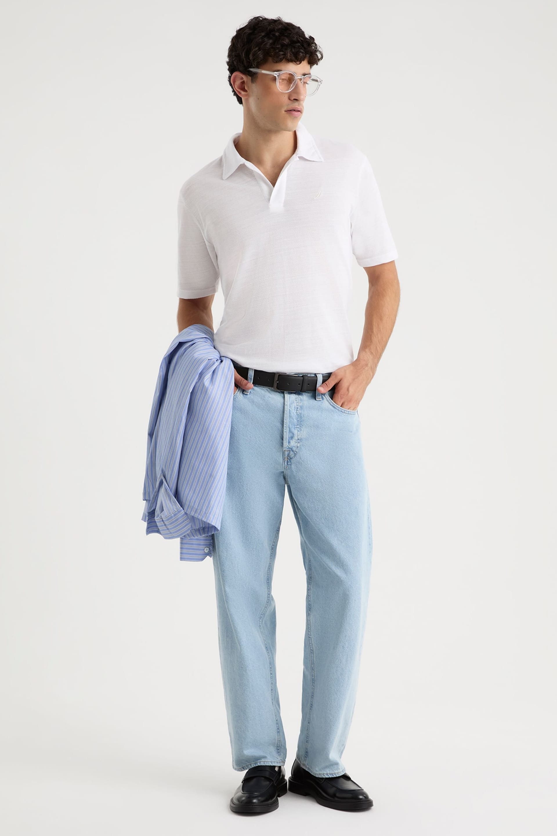 Nautica Nautica Men's Valen Polo Shirt in Off-White - 4