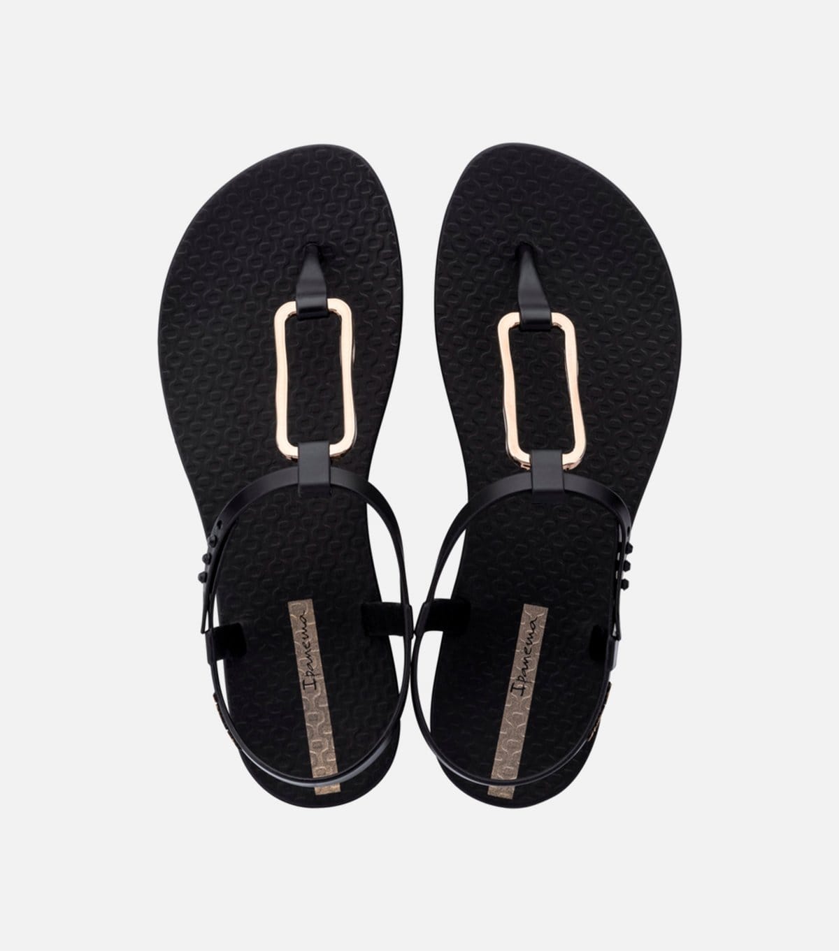 Ipanema Women's Black Class Modern Flat Sandals Ipanema New Look - 4