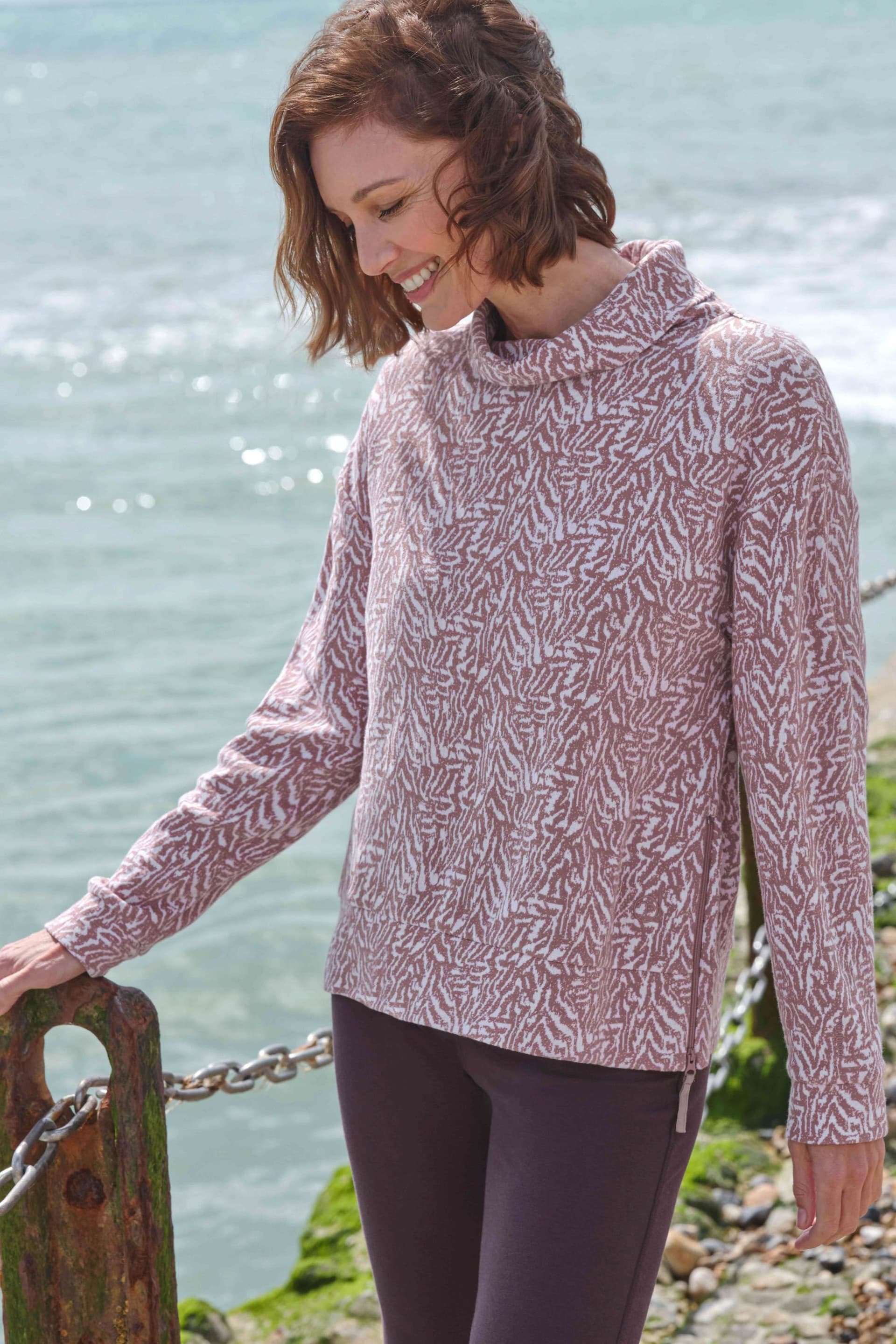 WoolOvers WoolOvers Women's Valley Cowl Neck Boxy Sweatshirt