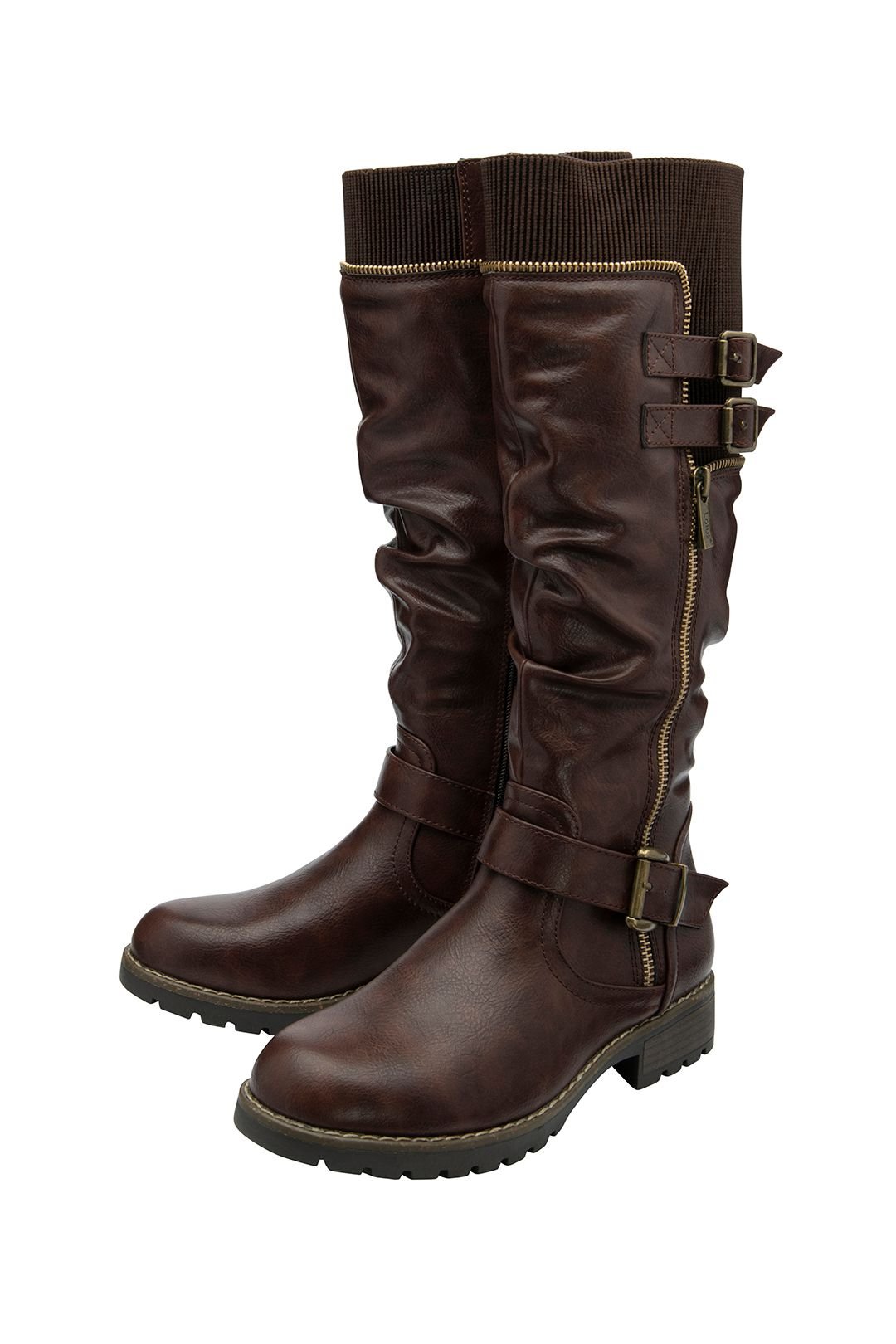 Lotus Lotus Women's 'Jennifer' Knee High Boots in Brown - 2