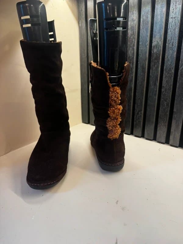 Stuart Weitzman Russell & Bromley Suede Shearling Boots Stuart for Russell & Bromley Brown Boots