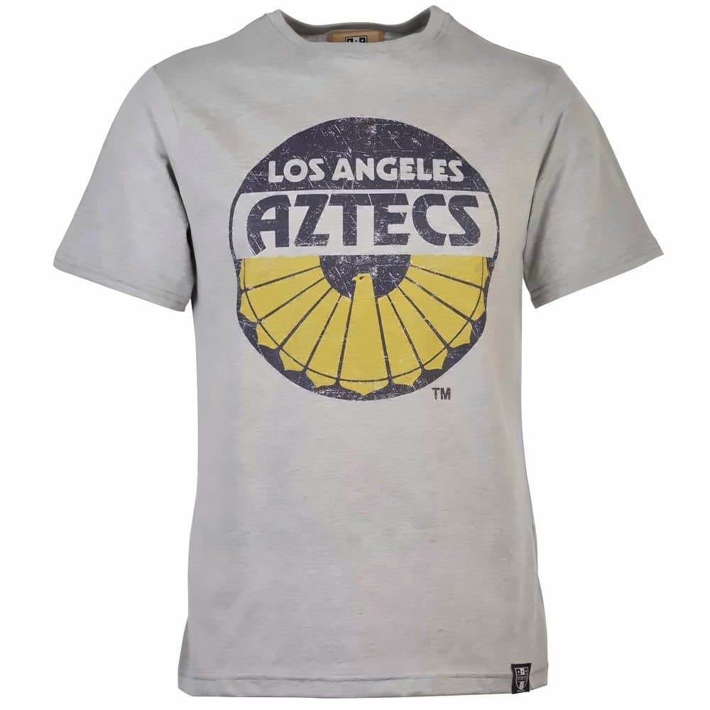 Los Angeles FC Los Angeles FC Men's Mens Los Angeles Aztecs Vintage Logo Grey T-Shirt