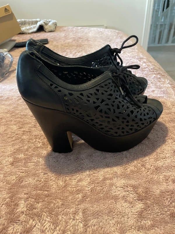 Topshop Topshop wedge lace up
