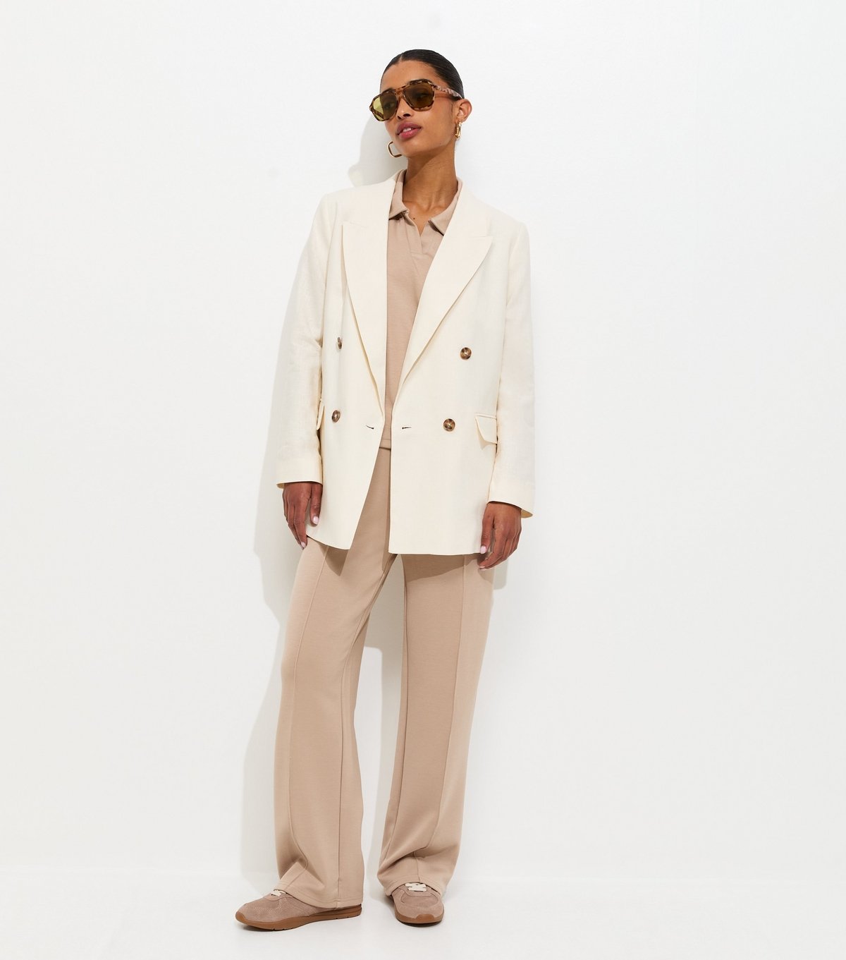 New Look Women's Premium Mink Long Sleeve Rugby Sweatshirt New Look - 3