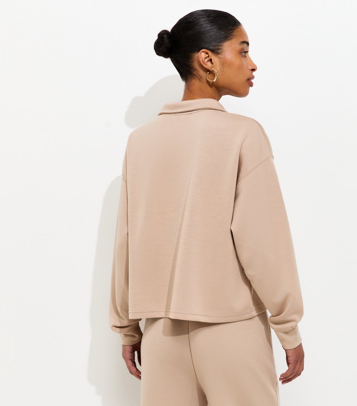 New Look Women's Premium Mink Long Sleeve Rugby Sweatshirt New Look - 4