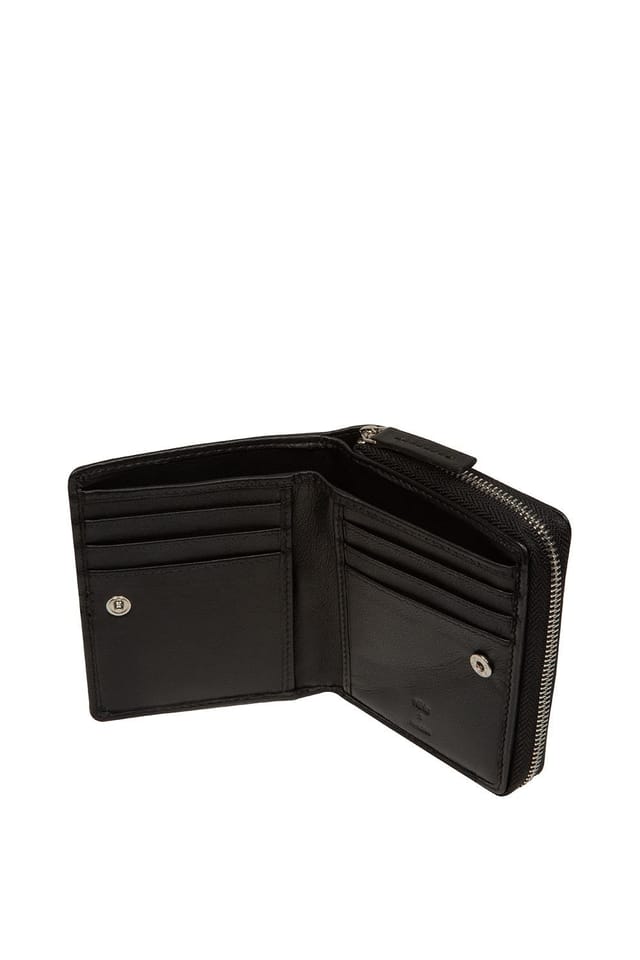 NiNa Amora NiNa Amora Women's 'Luciana' Tan Leather Purse in Black - 3