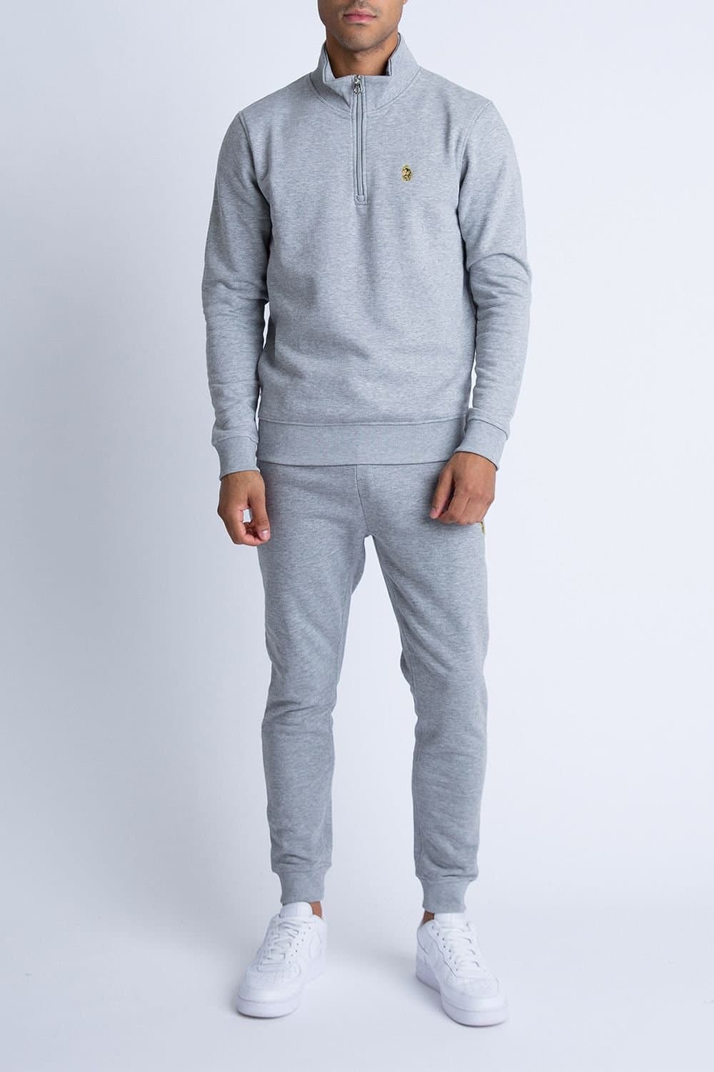 Luke 1977 Luke 1977 Men's Sydney Rome 1000 Tracksuit Set in Mid Grey