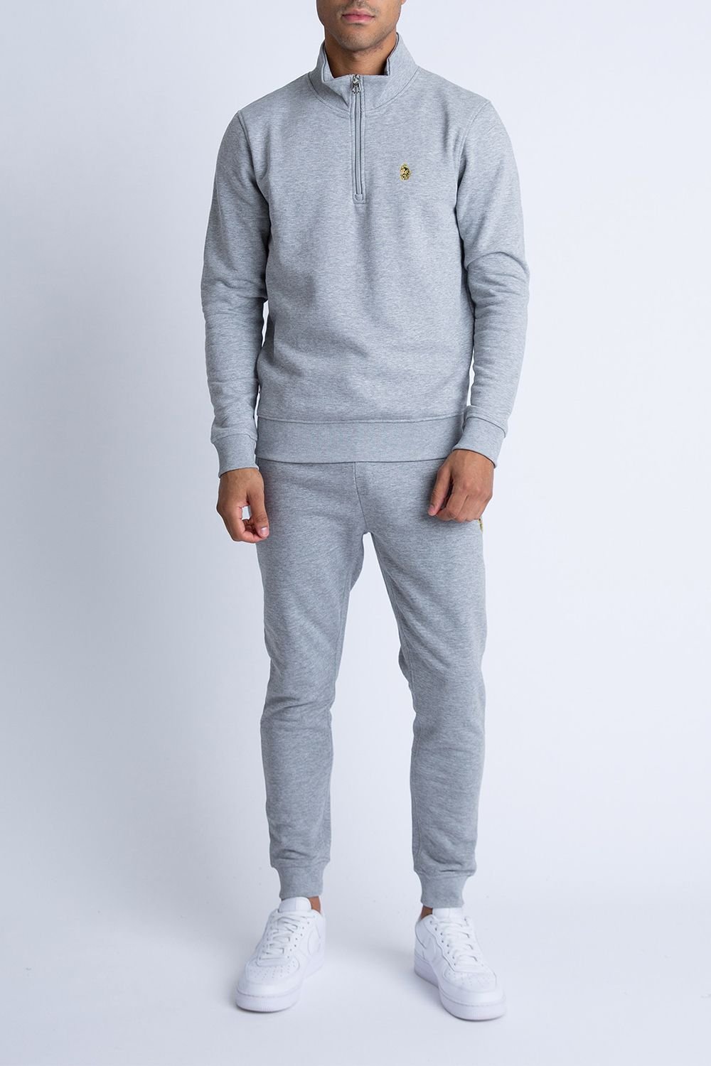 Luke 1977 Luke 1977 Men's Sydney Rome 1000 Tracksuit Set in Mid Grey - 3