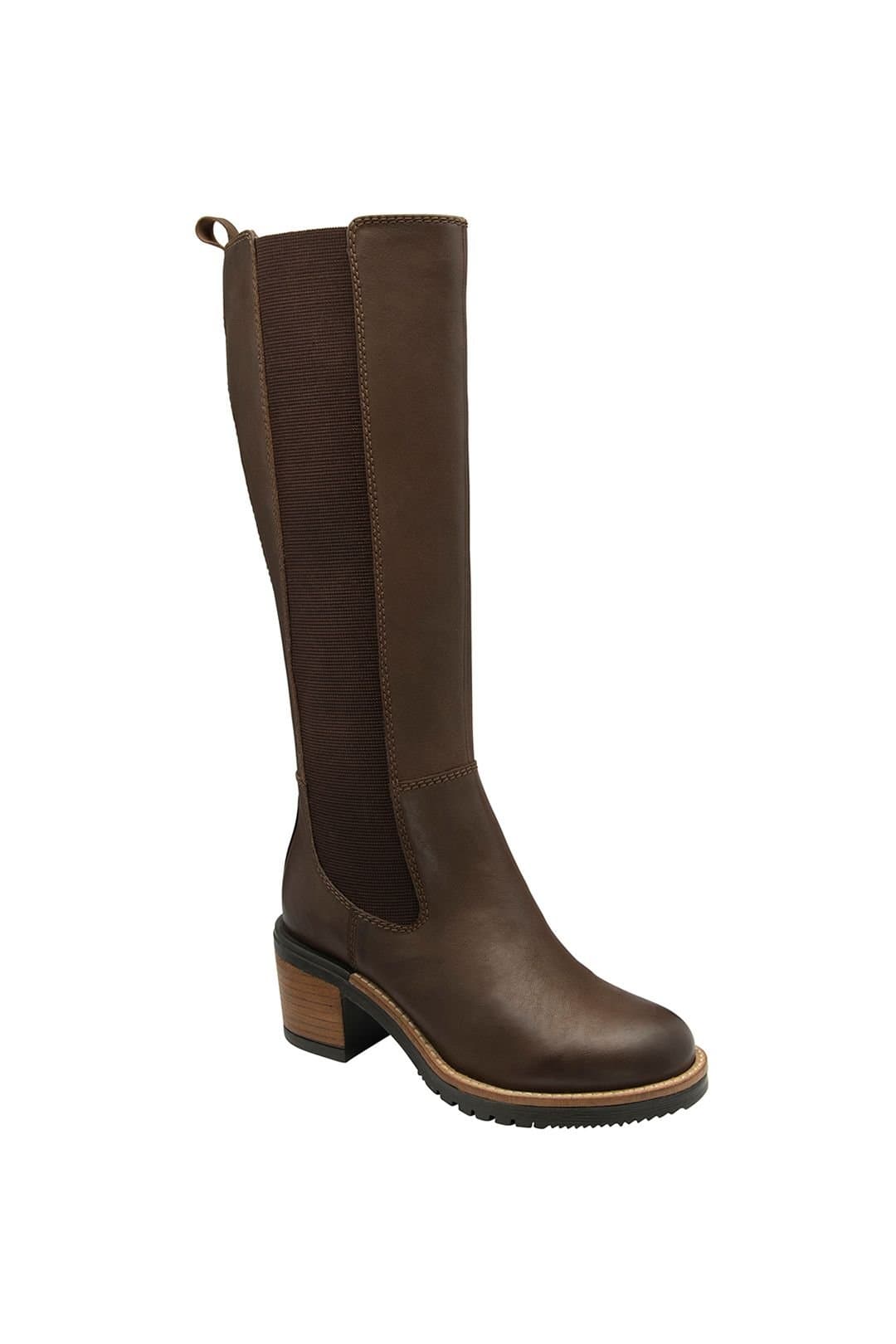 Ravel Ravel Women's 'Forth' Leather Knee-High Boots in Brown