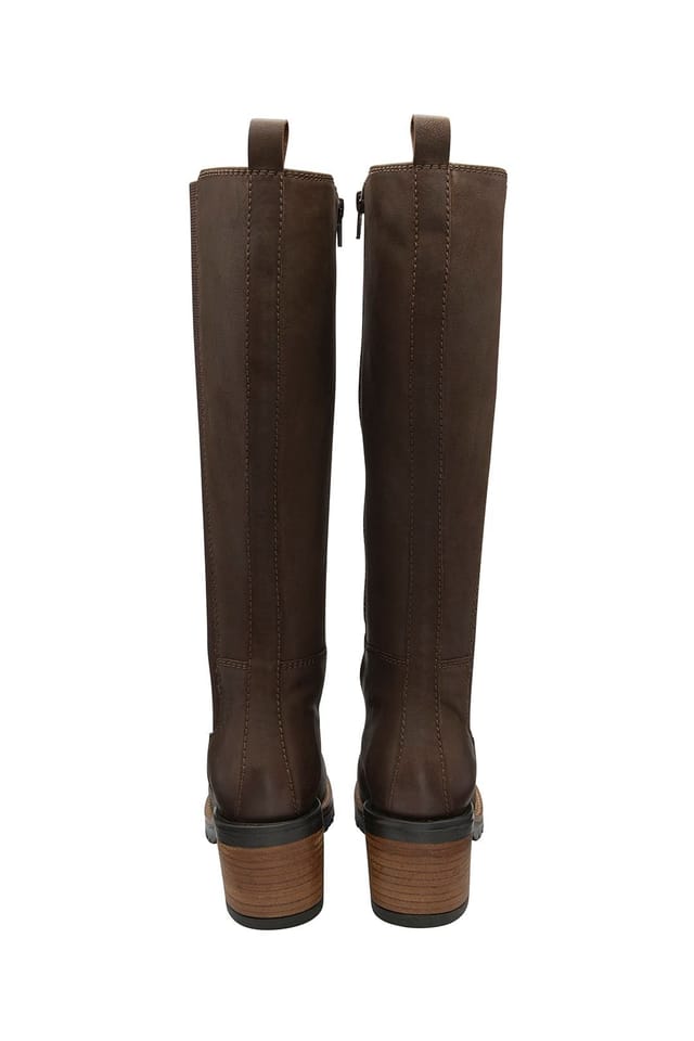 Ravel Ravel Women's 'Forth' Leather Knee-High Boots in Brown - 3