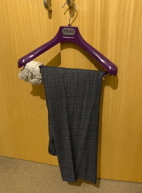 Slaters Slaters Mens 3‑Piece Suit + Light Blue Dress Shirt – Grey Check – Jacket 42S – Smart Bundle