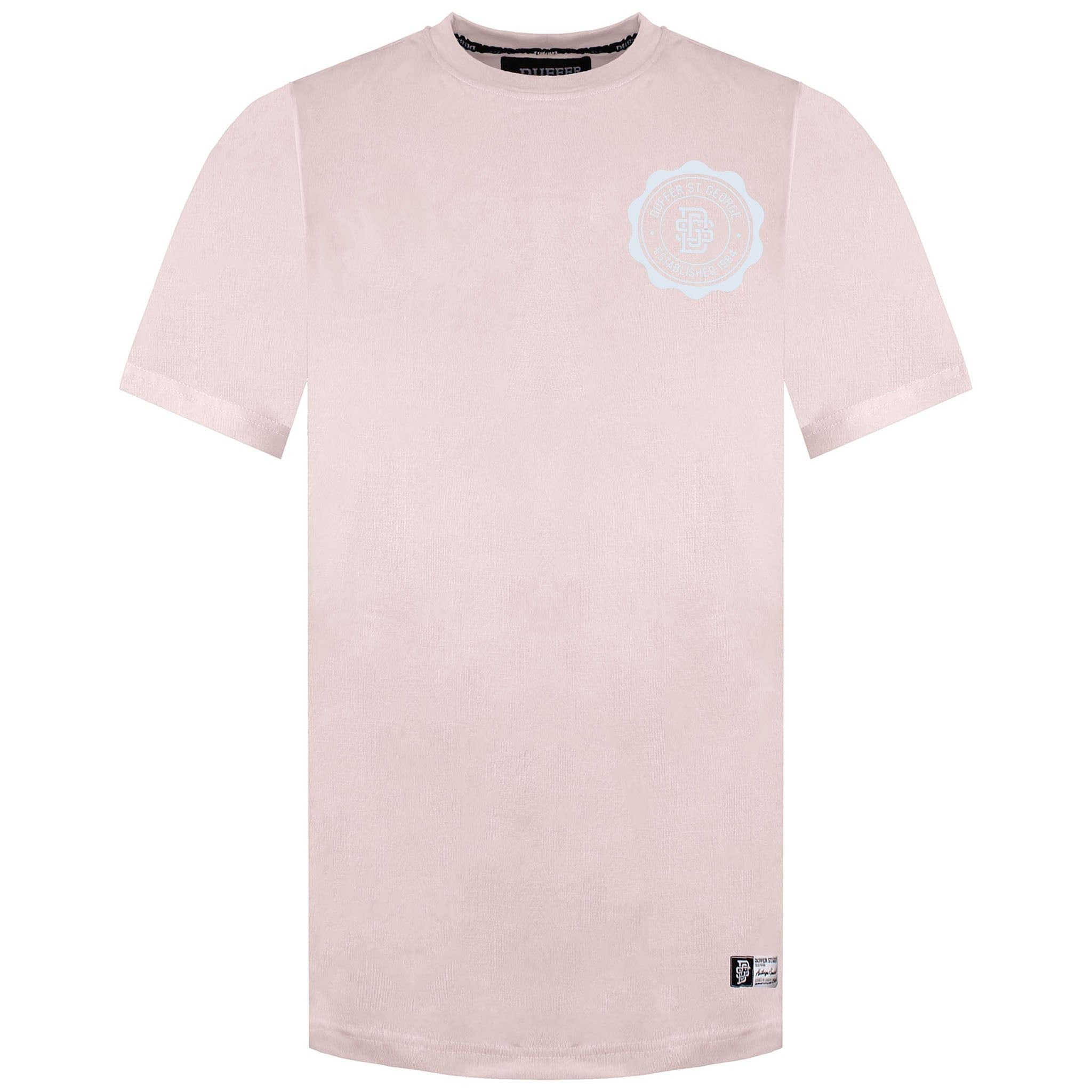 Duffer Duffer Men's Locker Pink T-Shirt - 1
