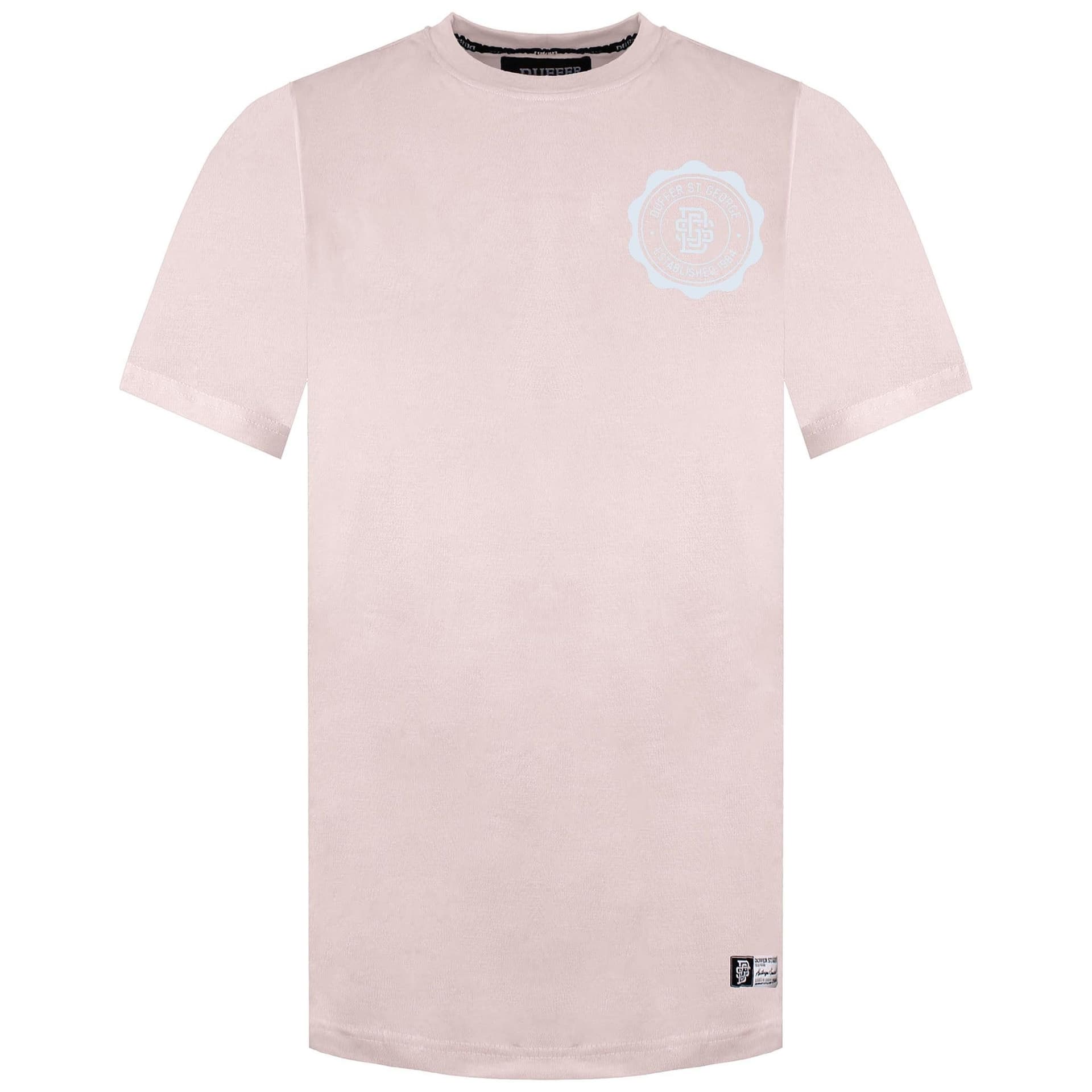 Duffer Duffer Men's Locker Pink T-Shirt