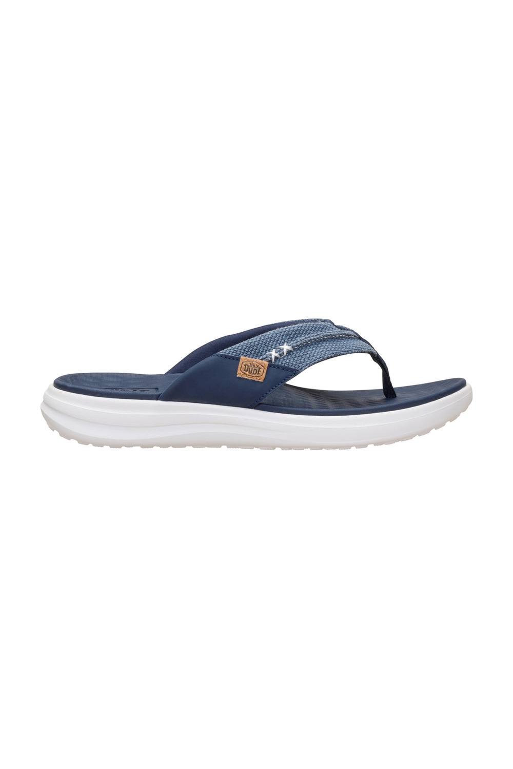 HEY DUDE HEY DUDE Men's Finn Flip Braided Navy - 2