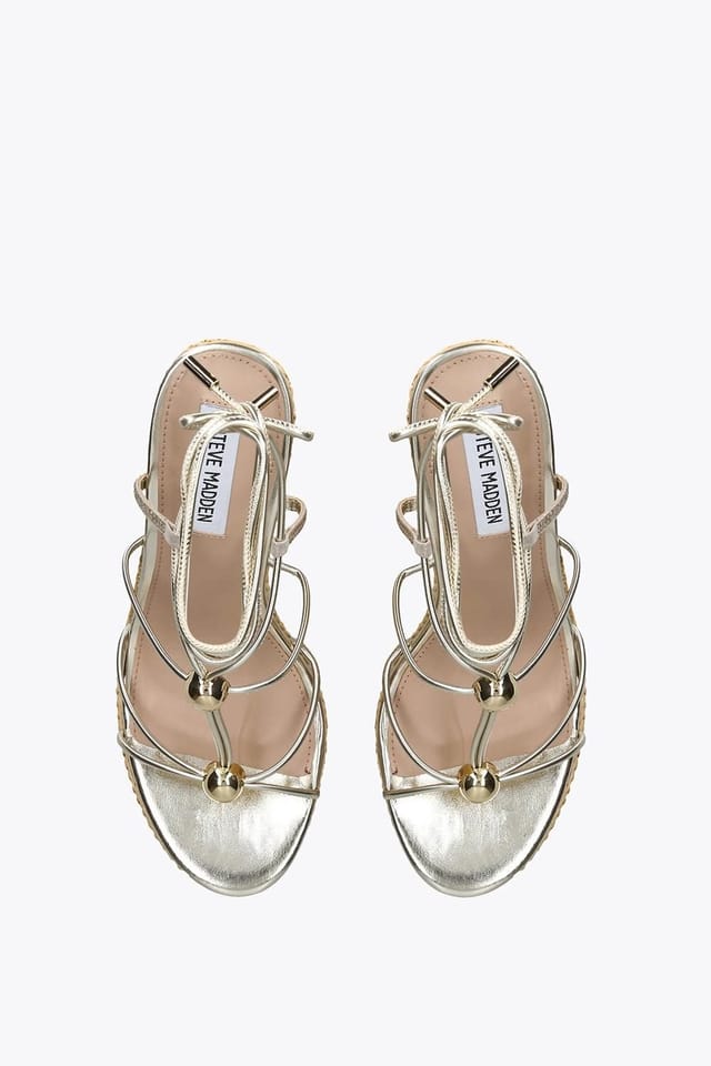 Steve Madden STEVE MADDEN Women's 'Tulym Gold' Sandals in Gold - 2