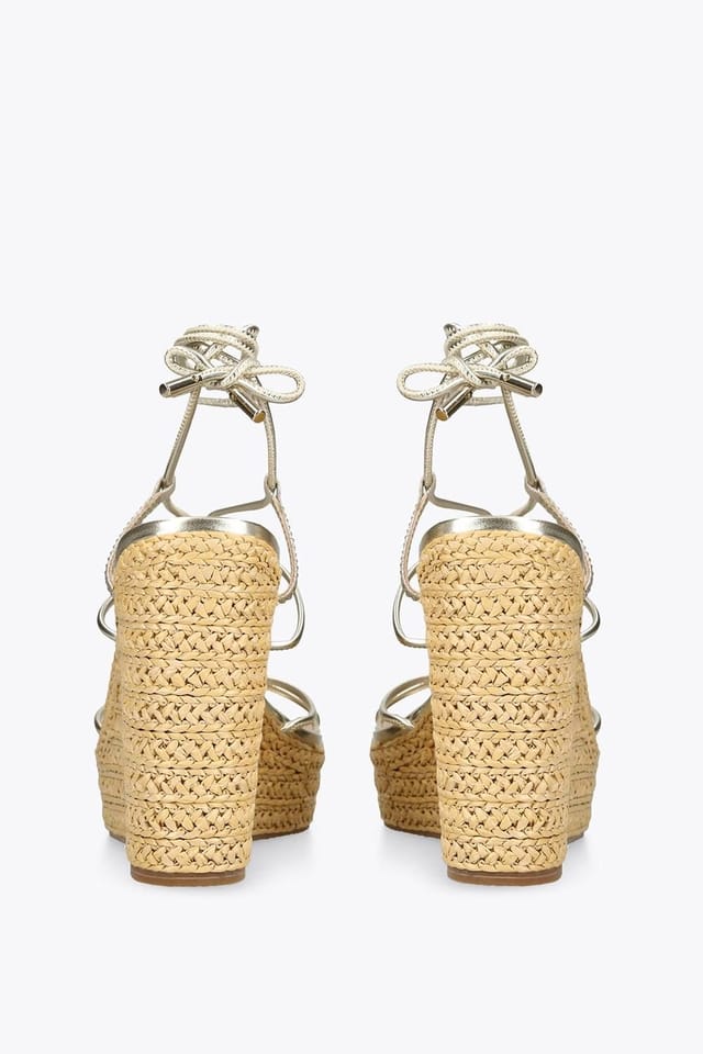 Steve Madden STEVE MADDEN Women's 'Tulym Gold' Sandals in Gold - 3