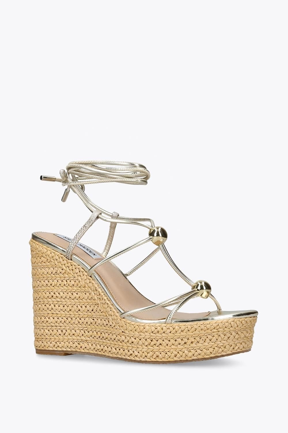Steve Madden STEVE MADDEN Women's 'Tulym Gold' Sandals in Gold - 4