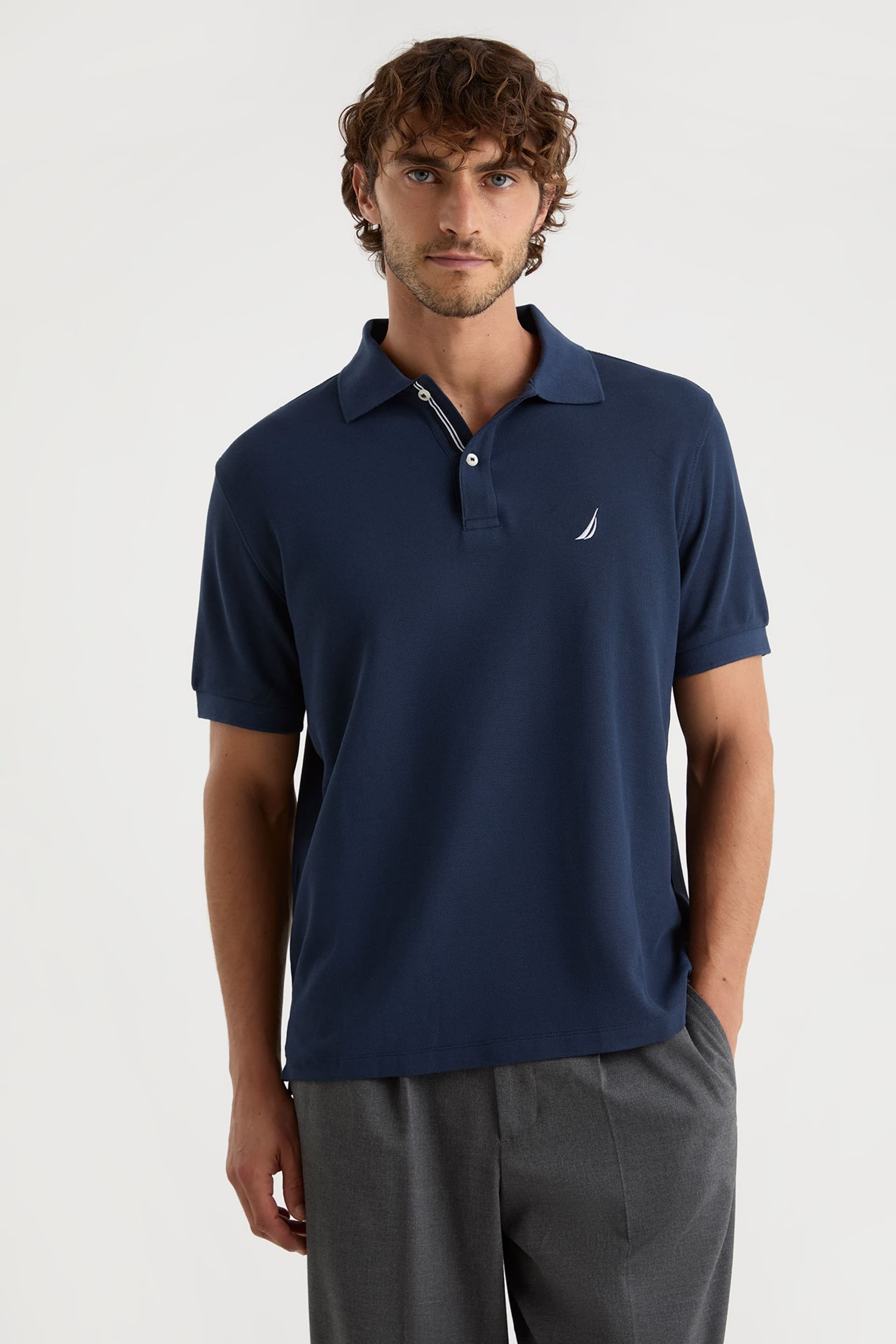 Nautica Nautica Men's Cabin Polo Shirt in Dark Navy