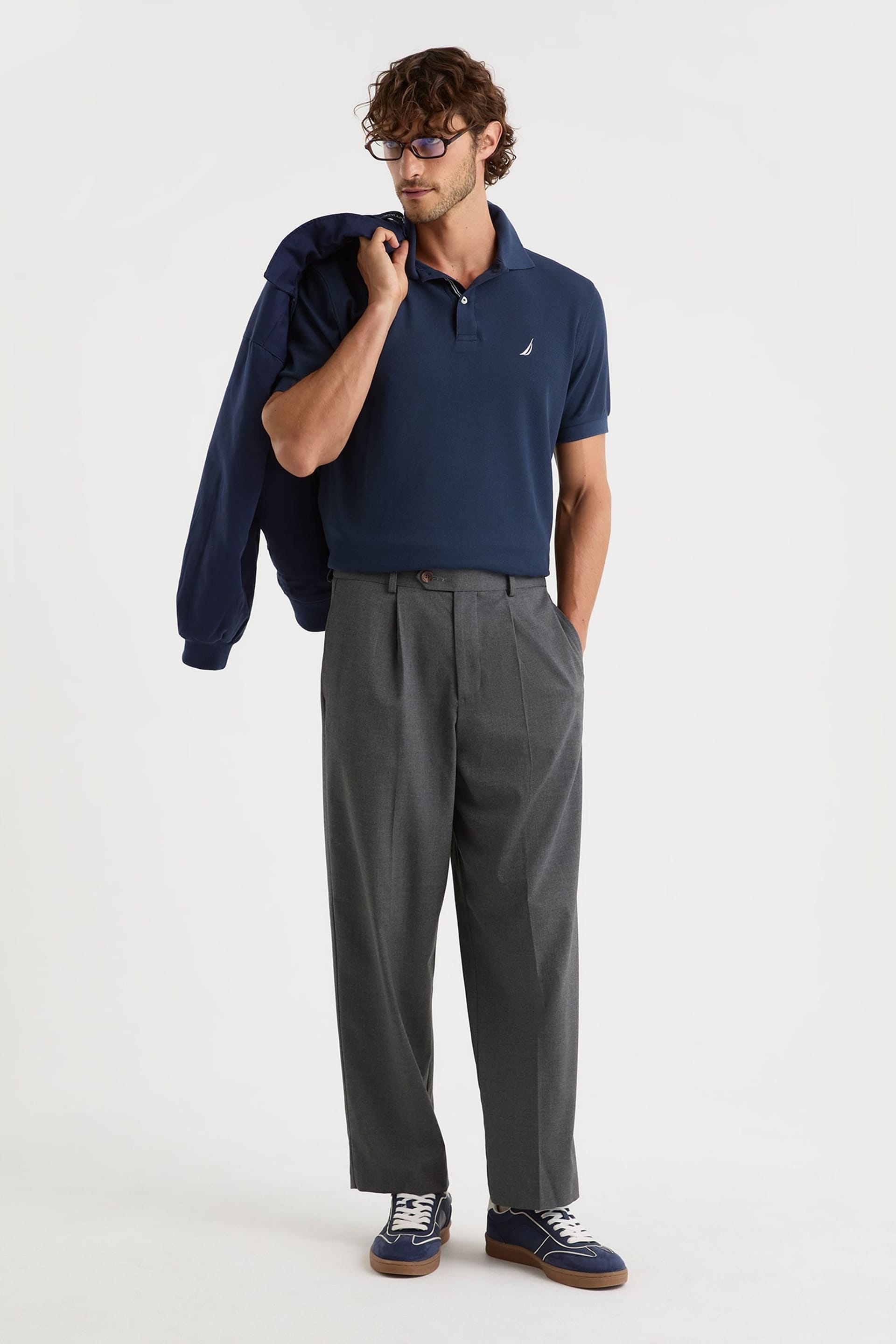 Nautica Nautica Men's Cabin Polo Shirt in Dark Navy - 4