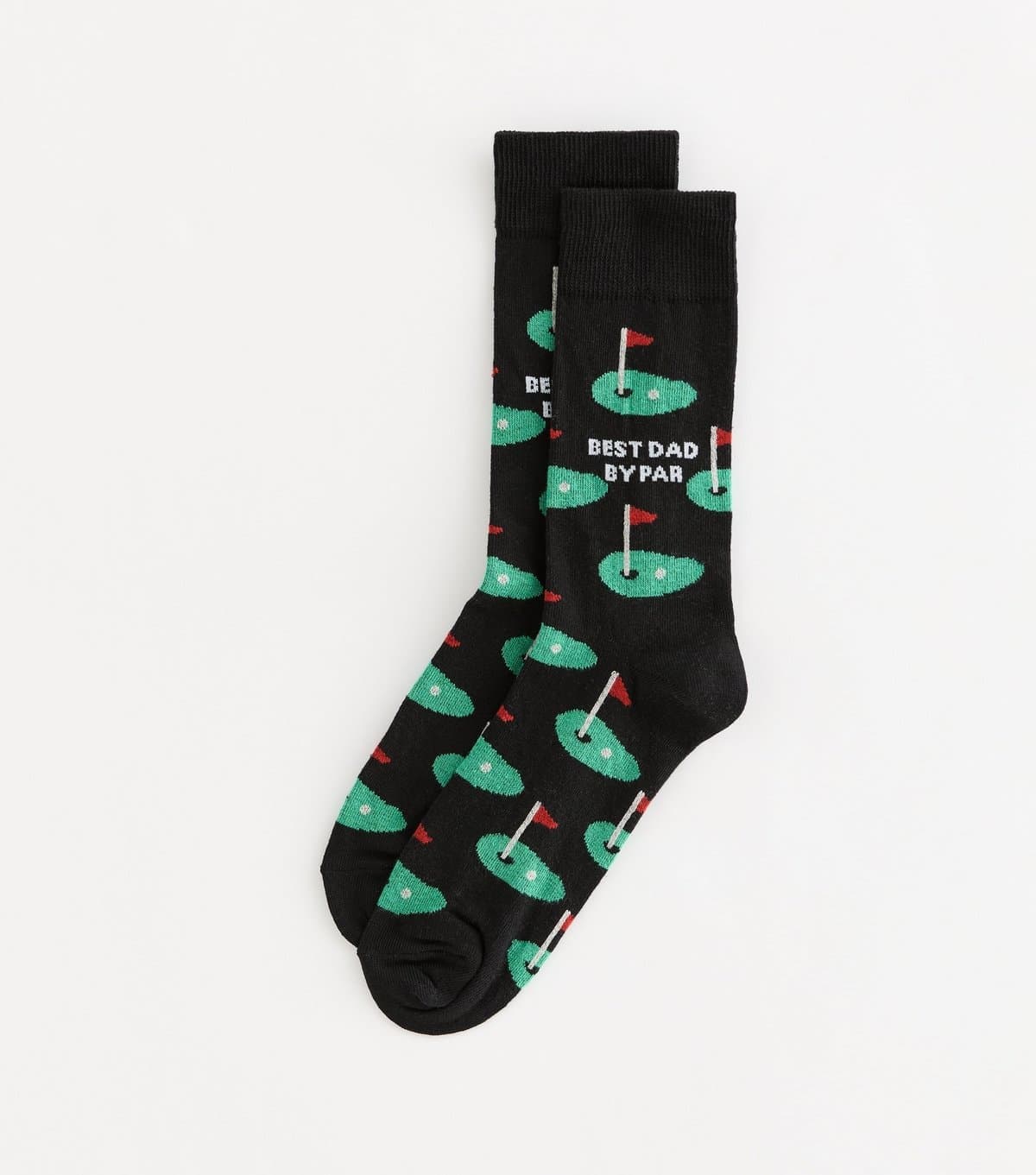 New Look Men's Black Best Dad By Par Socks New Look