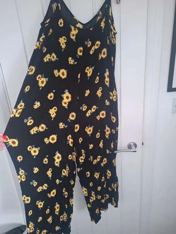 New Look Newlook 16 sunflower dungarees