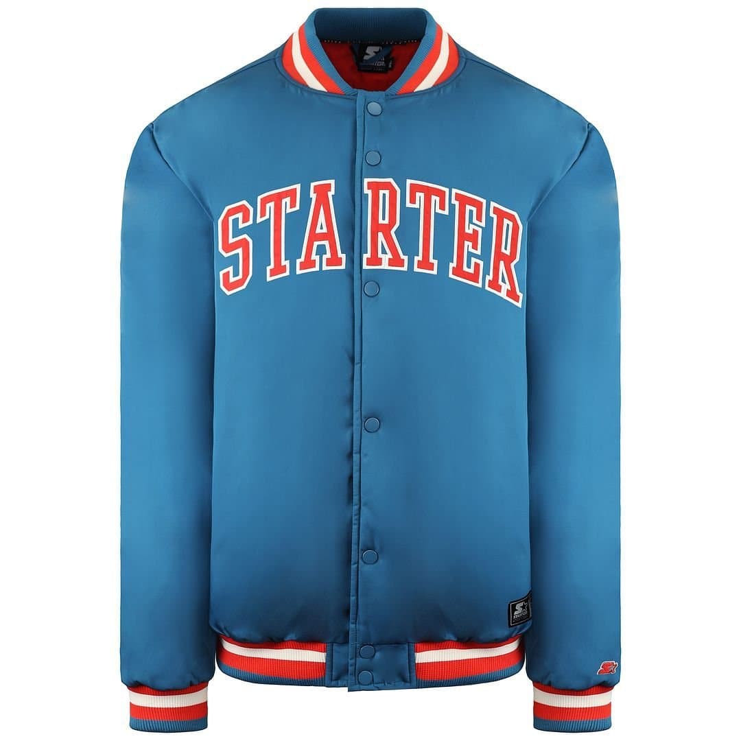 Starter Starter Men's Winfred Teal Bomber Jacket