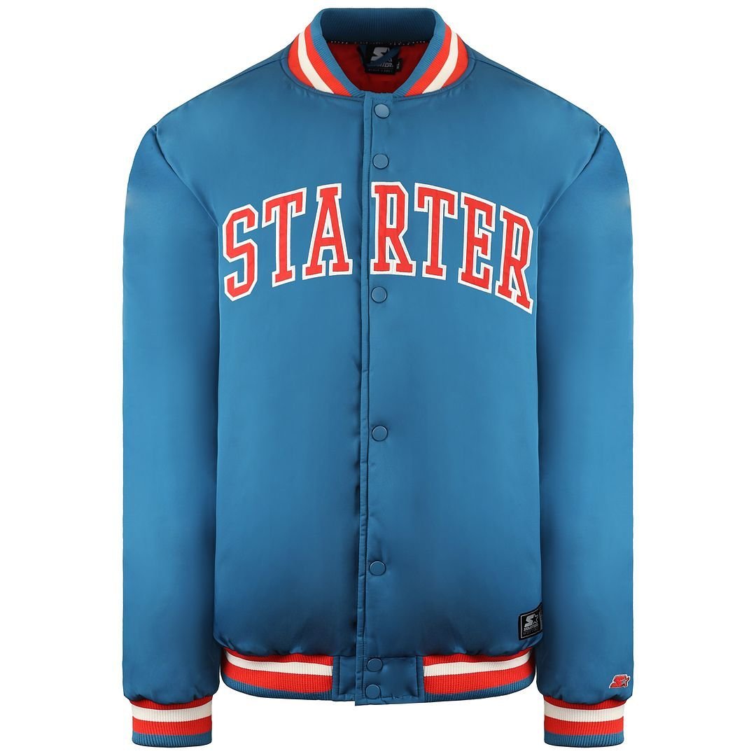 Starter Starter Men's Winfred Teal Bomber Jacket - 2