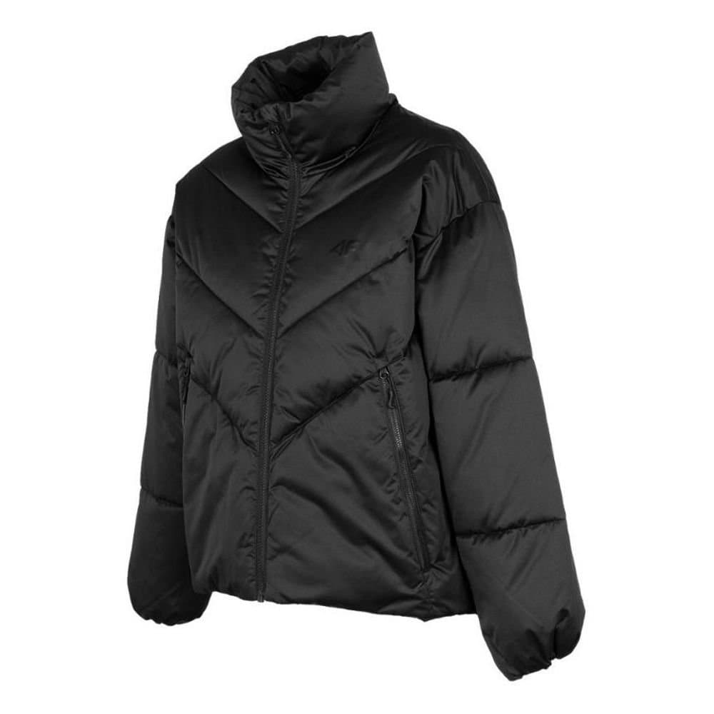 4F 4F Women's H4Z22 Quilted Jacket in Black