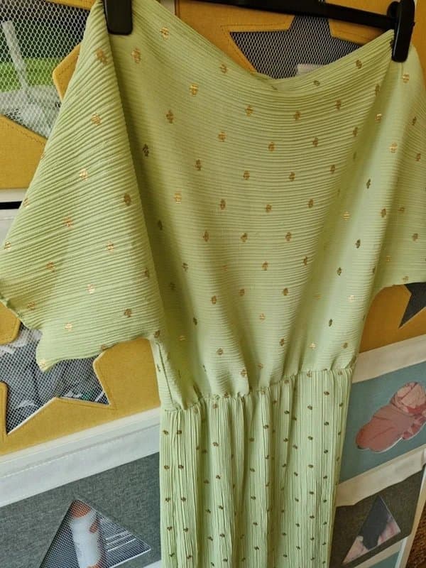 Never Fully Dressed Never fully dressed women's Pistachio Green Tilly Dress size M (10-12)