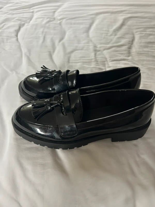 New Look Black new look loafers size 6