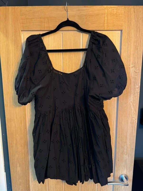 ASOS ASOS design mini dress with crochet size 12