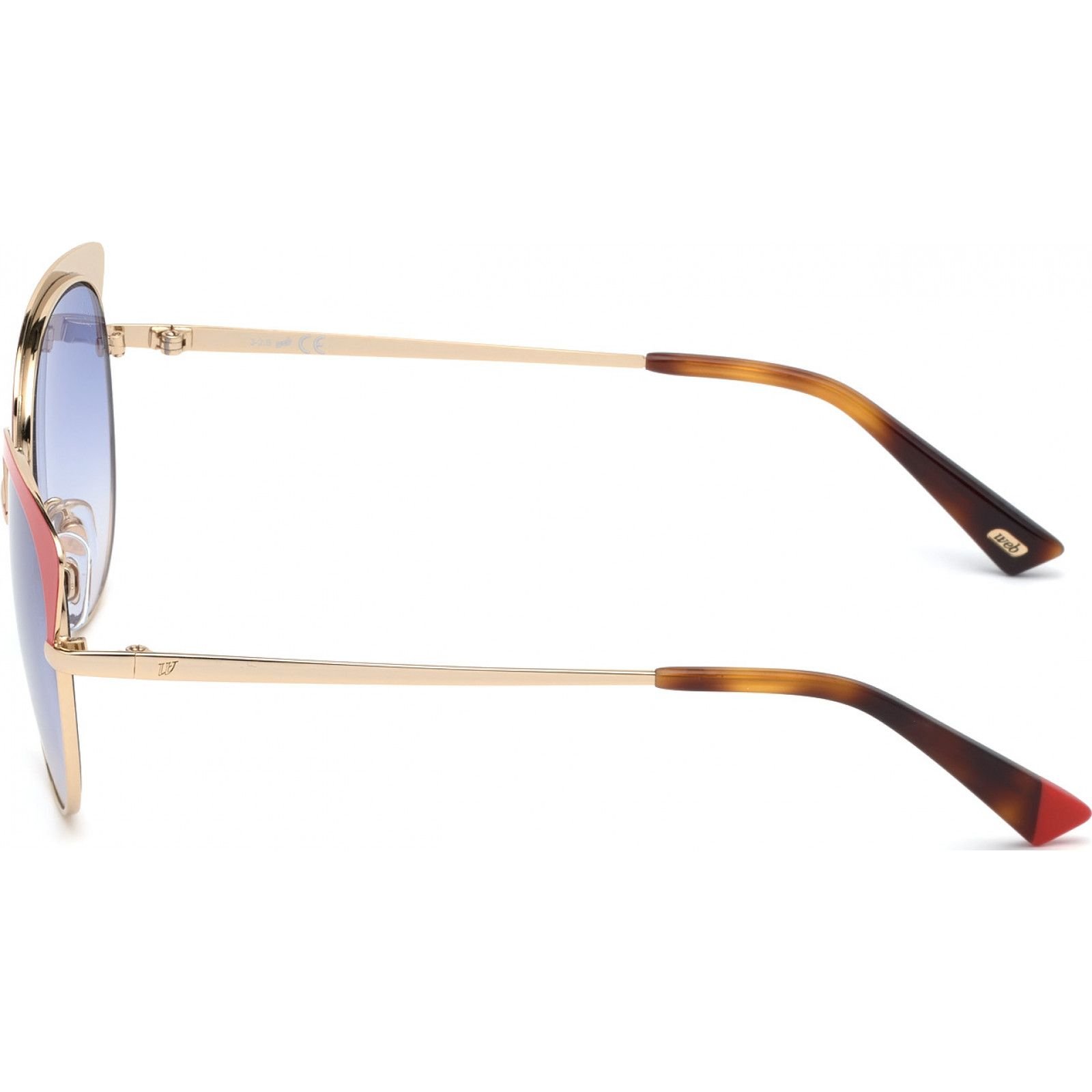 Web Eyewear Web Eyewear Women's WE0271-5532W Sunglasses in Blue - 2