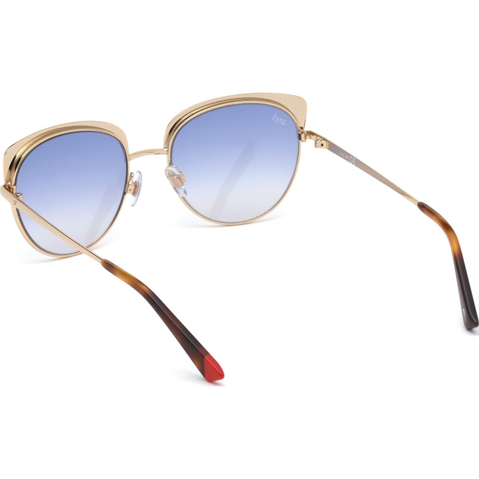 Web Eyewear Web Eyewear Women's WE0271-5532W Sunglasses in Blue - 3