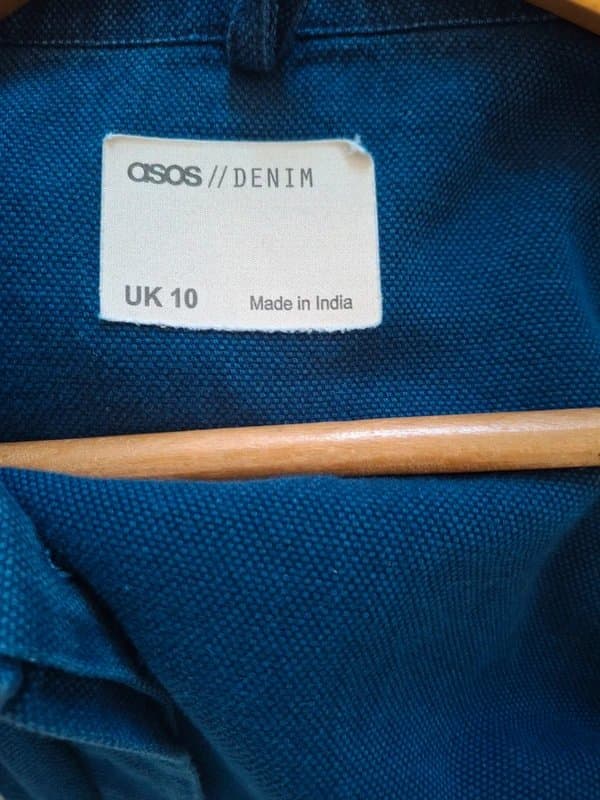 ASOS ASOS denim size 10 blue utility ladies jacket