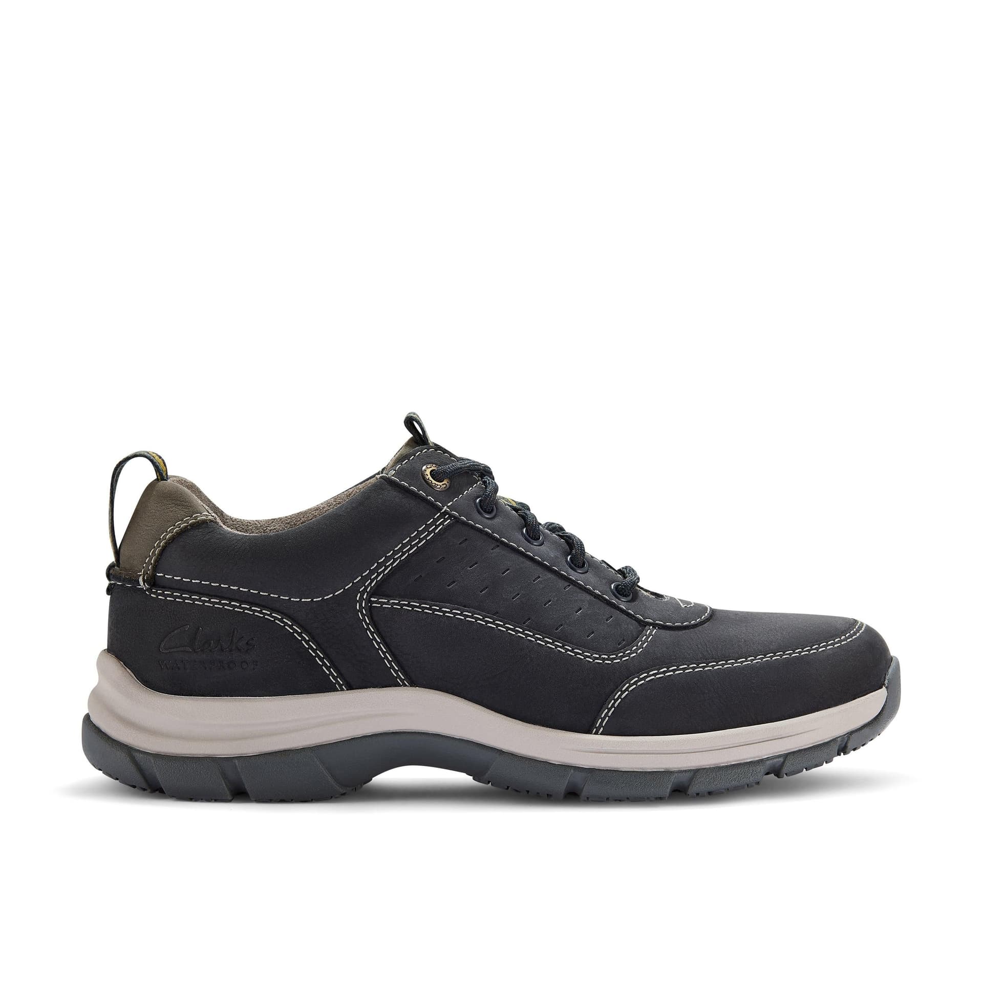 Clarks Clarks Men's Spypath Ox Navy Nubuck Trainers, Walking in Blue