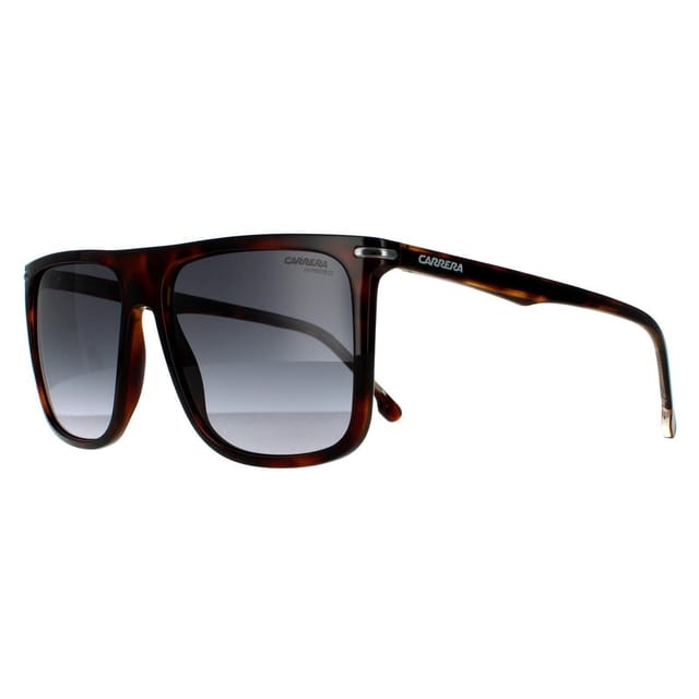 Carrera Carrera Men's Rectangle Dark Havana Dark Grey Gradient Sunglasses in Brown - 2