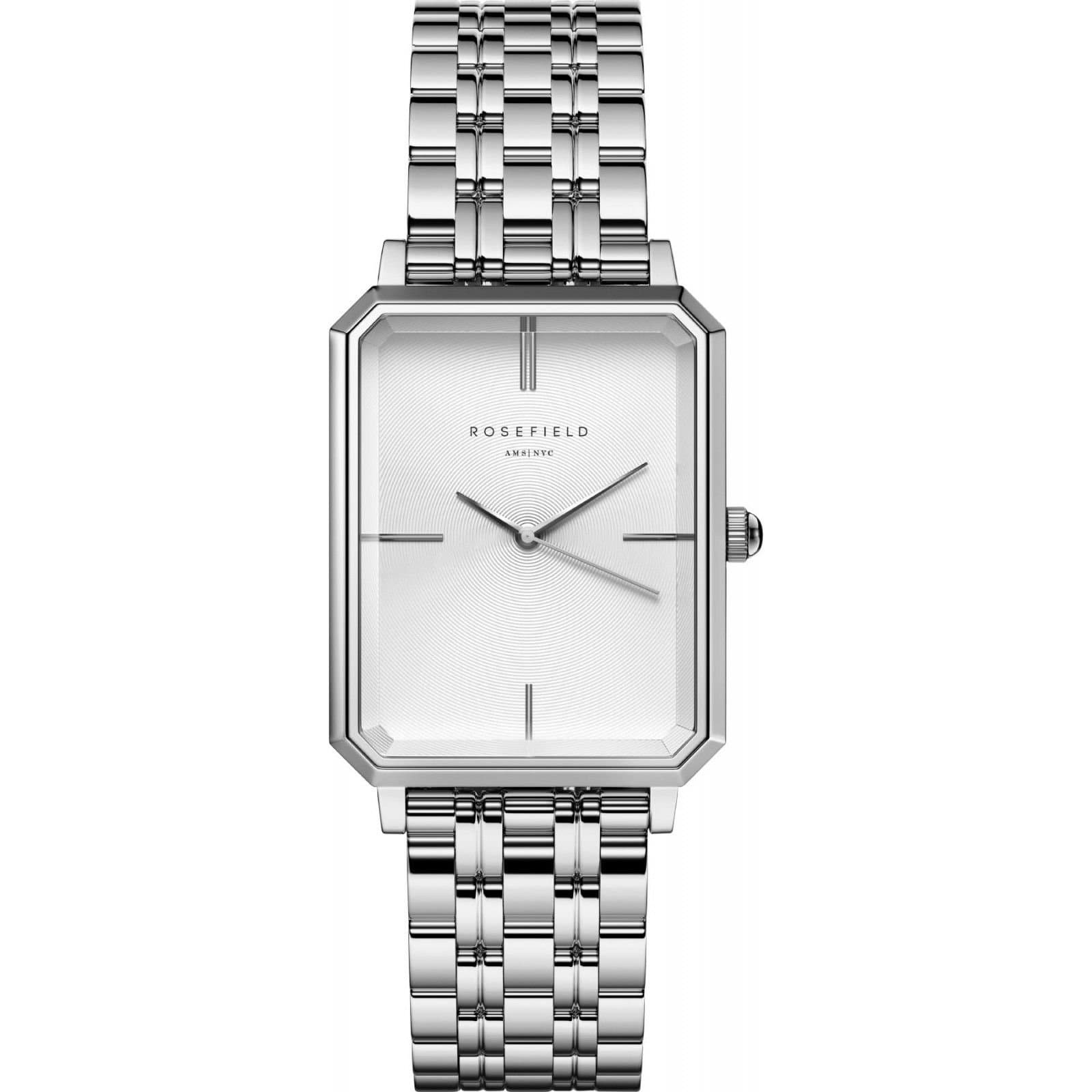 Rosefield Rosefield Women's OCWSS-O41 23mm Quartz Watch in Silver
