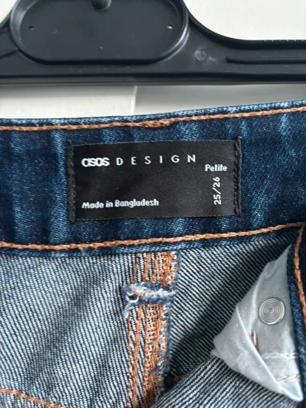 ASOS Design Petite straight leg jeans