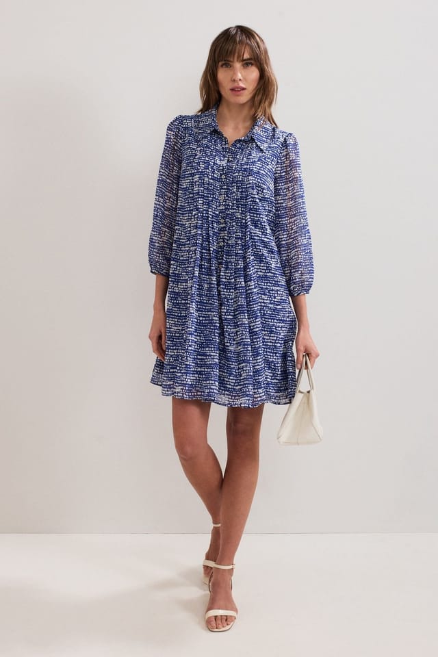 Phase Eight Phase Eight Women's Darley Dash Swing Tunic Dress in Cobalt - 3