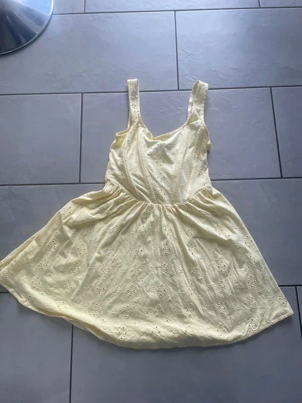 ASOS ASOS yellow corset style summer dress