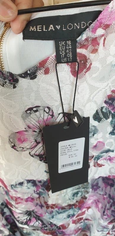 Mela London Mela london lace skater dress summer wedding garden party prom race day