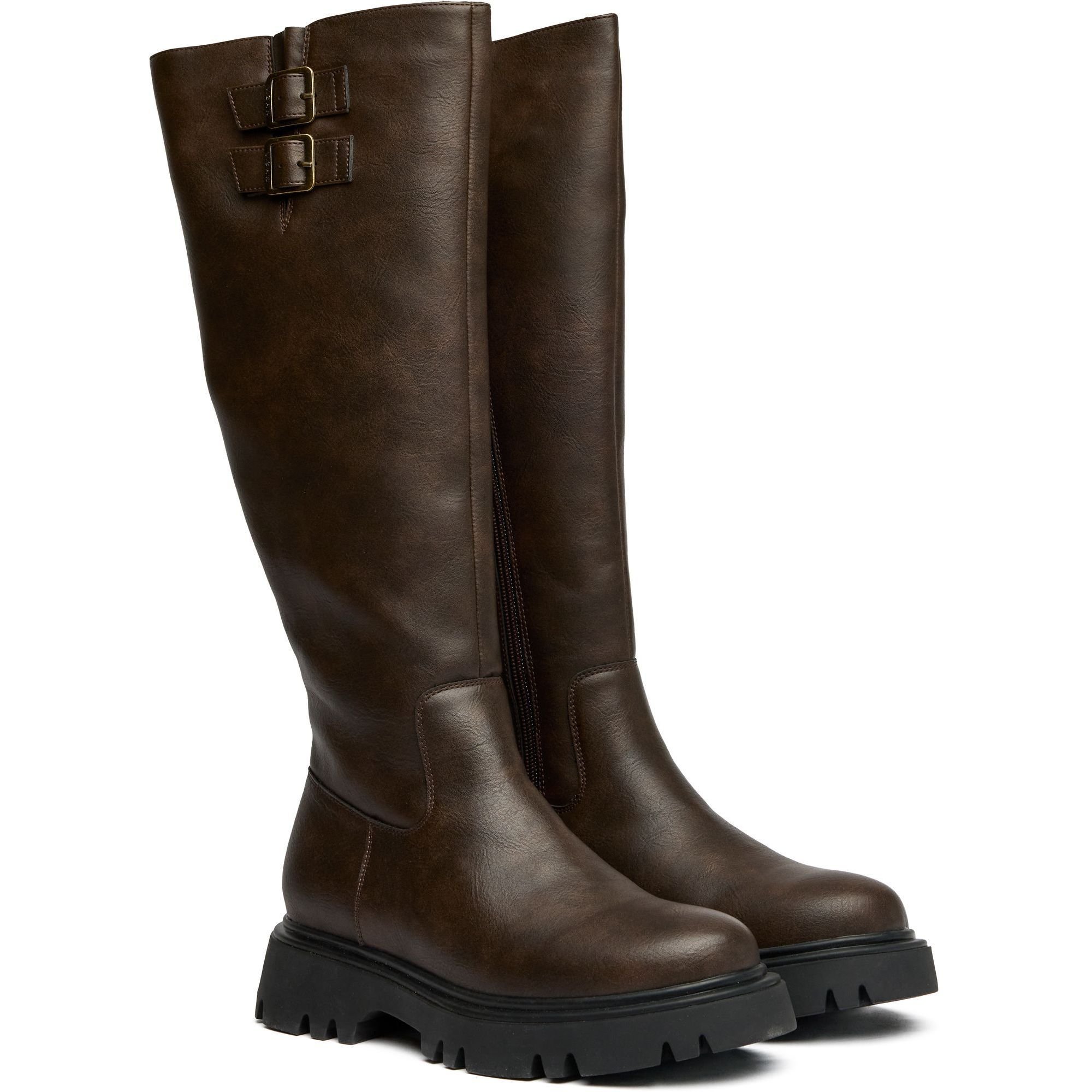 V.GAN V.GAN Women's Bram Knee High Boots in Brown - 2